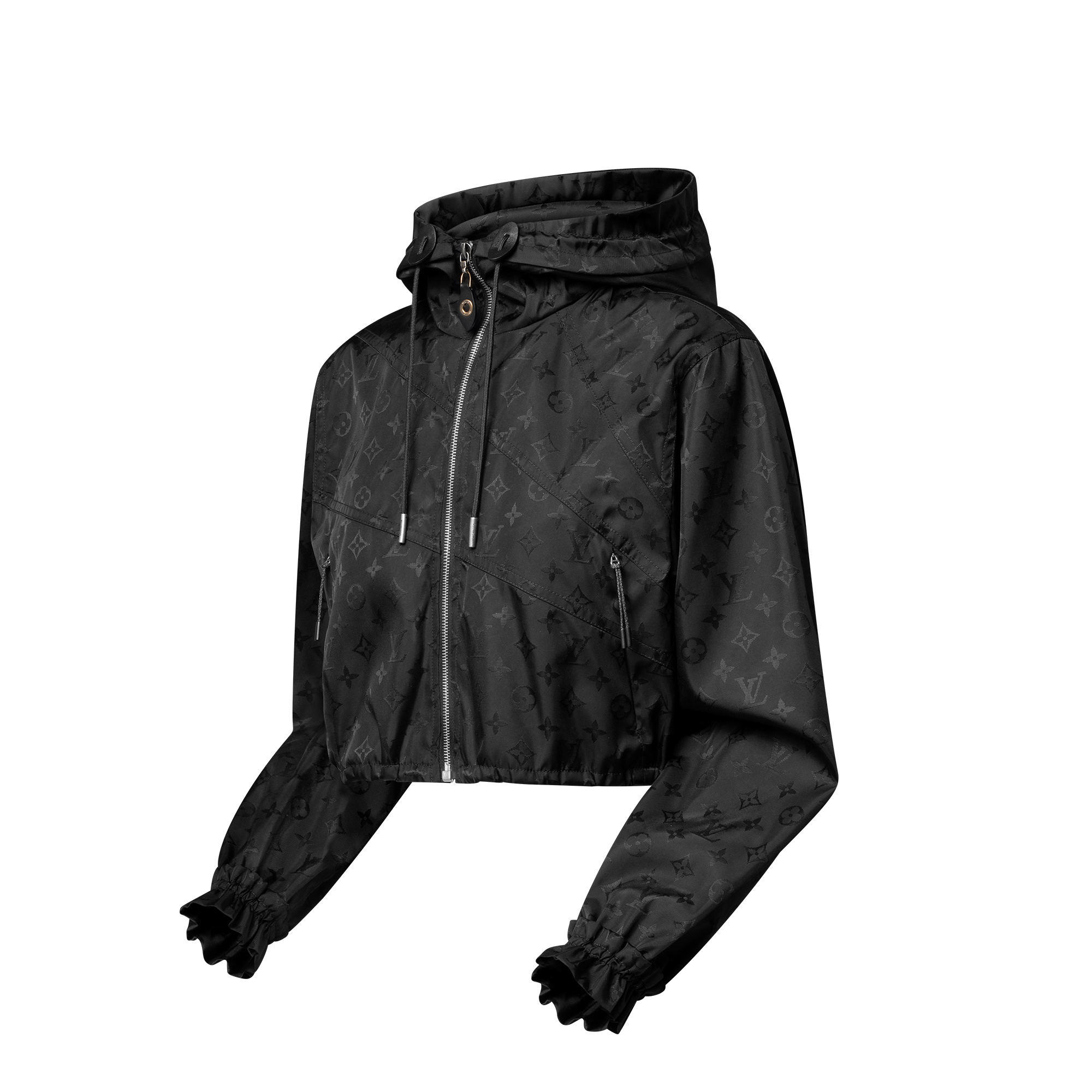 Cortavientos cropped Monogram  Mujer Prêt-à-Porter Abrigos y chaquetas | LOUIS VUITTON (Zoom de producto)